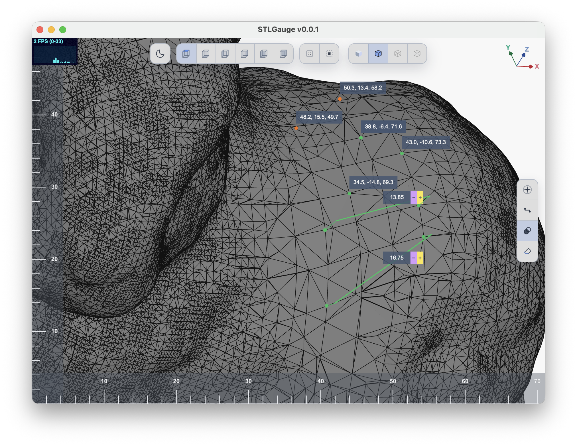 STLGauge in light mode